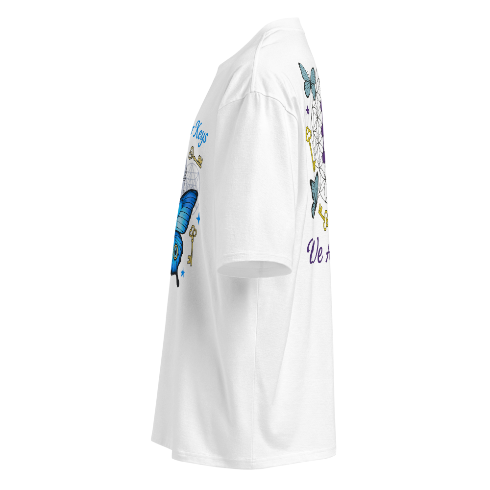 Unlock Your Keys Oversized Heavyweight Tee