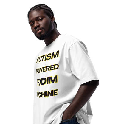 ⚡ Autism Powered Riddim Machine Oversized Tee