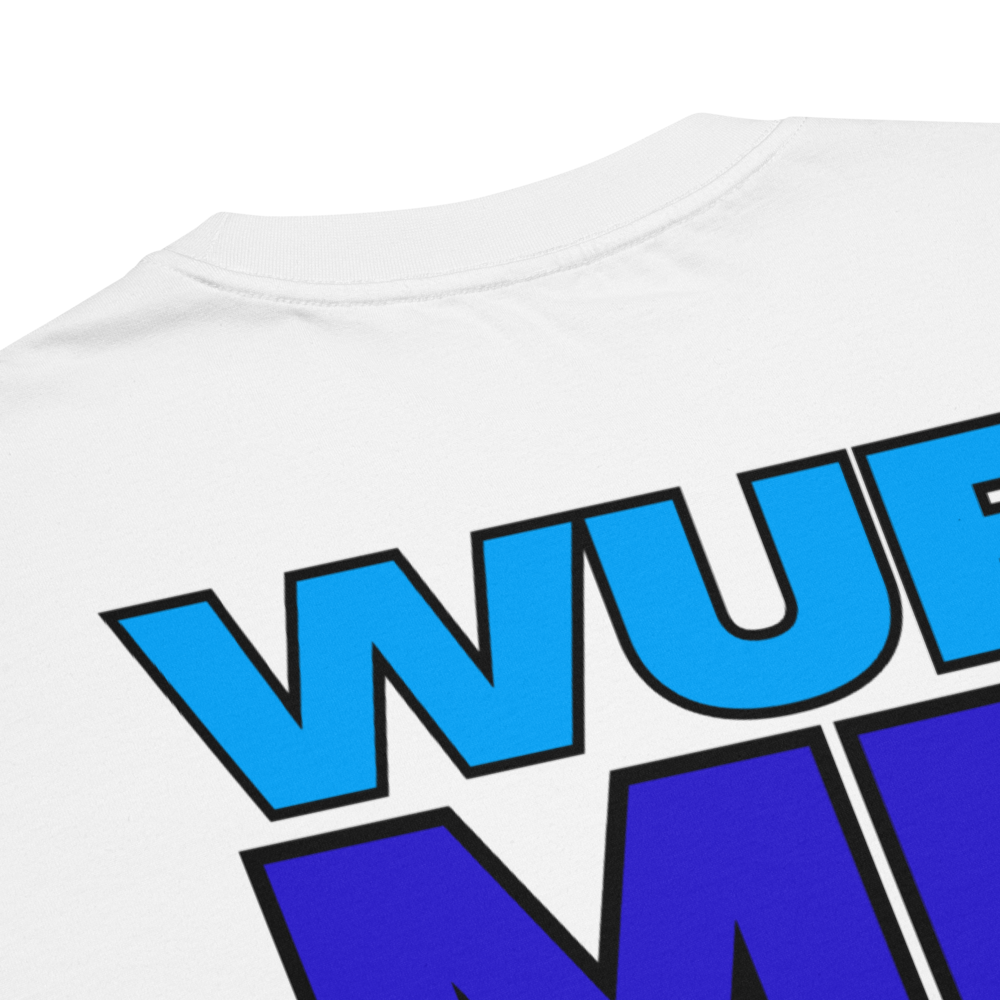 WUB ME OUT: Frequency Flow Oversized Tee (White)