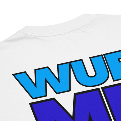 WUB ME OUT: Frequency Flow Oversized Tee (White)