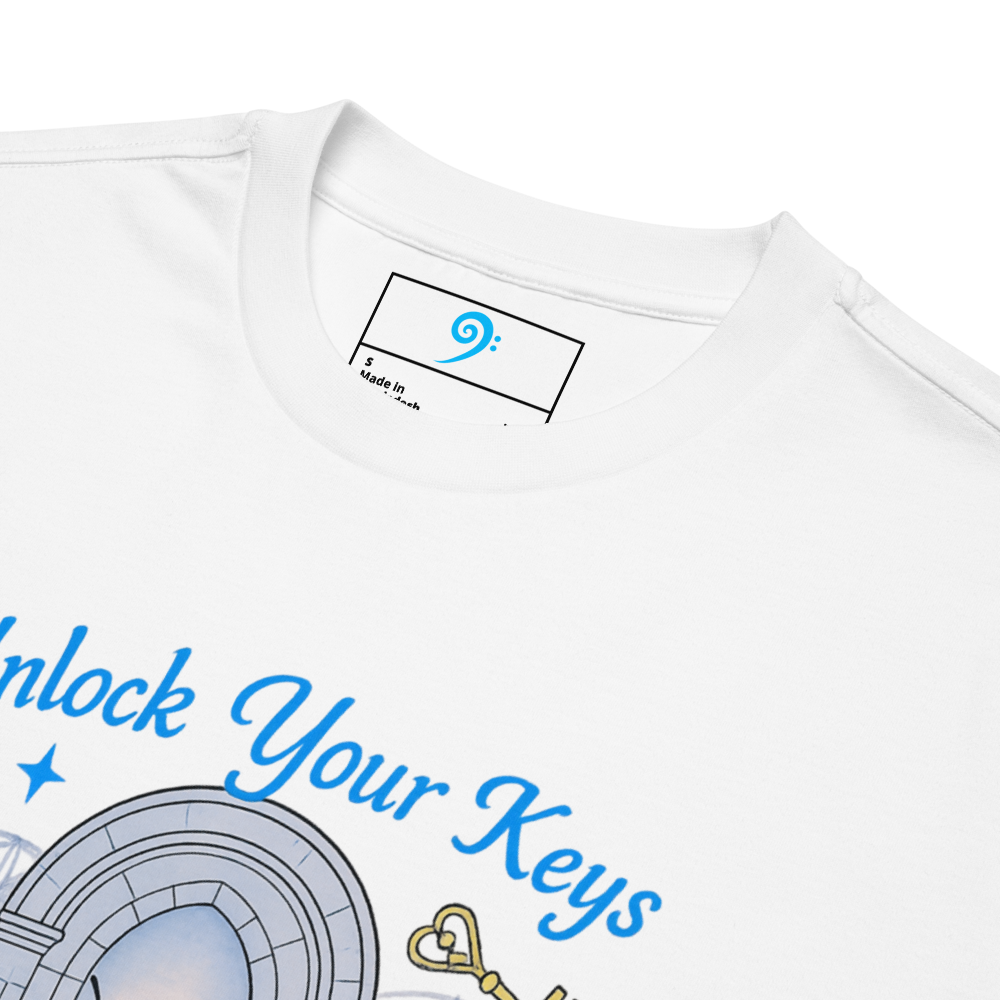 Unlock Your Keys Oversized Heavyweight Tee