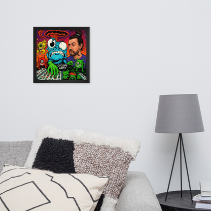 "Cyclops Unleashed" Framed Poster