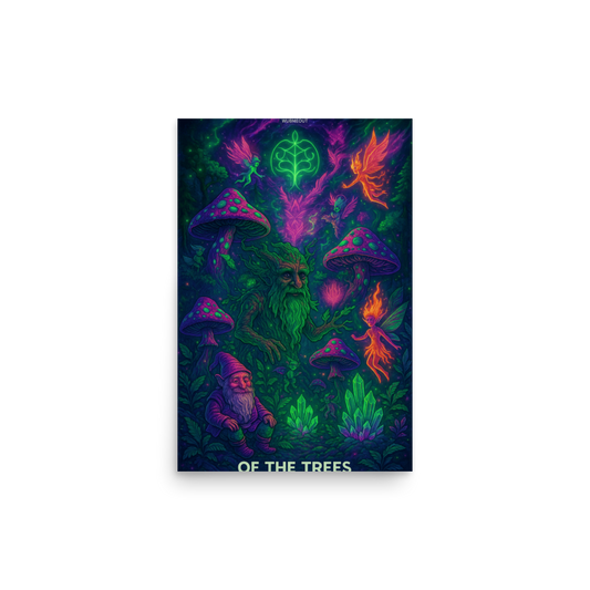 “Whispers of the Trees” – 12x18 Forest Realm Poster