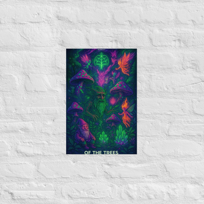 “Whispers of the Trees” – 12x18 Forest Realm Poster