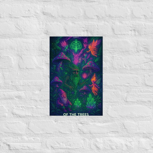 “Whispers of the Trees” – 12x18 Forest Realm Poster