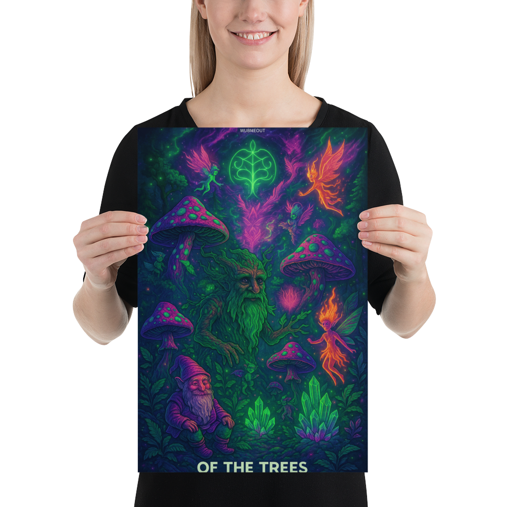“Whispers of the Trees” – 12x18 Forest Realm Poster