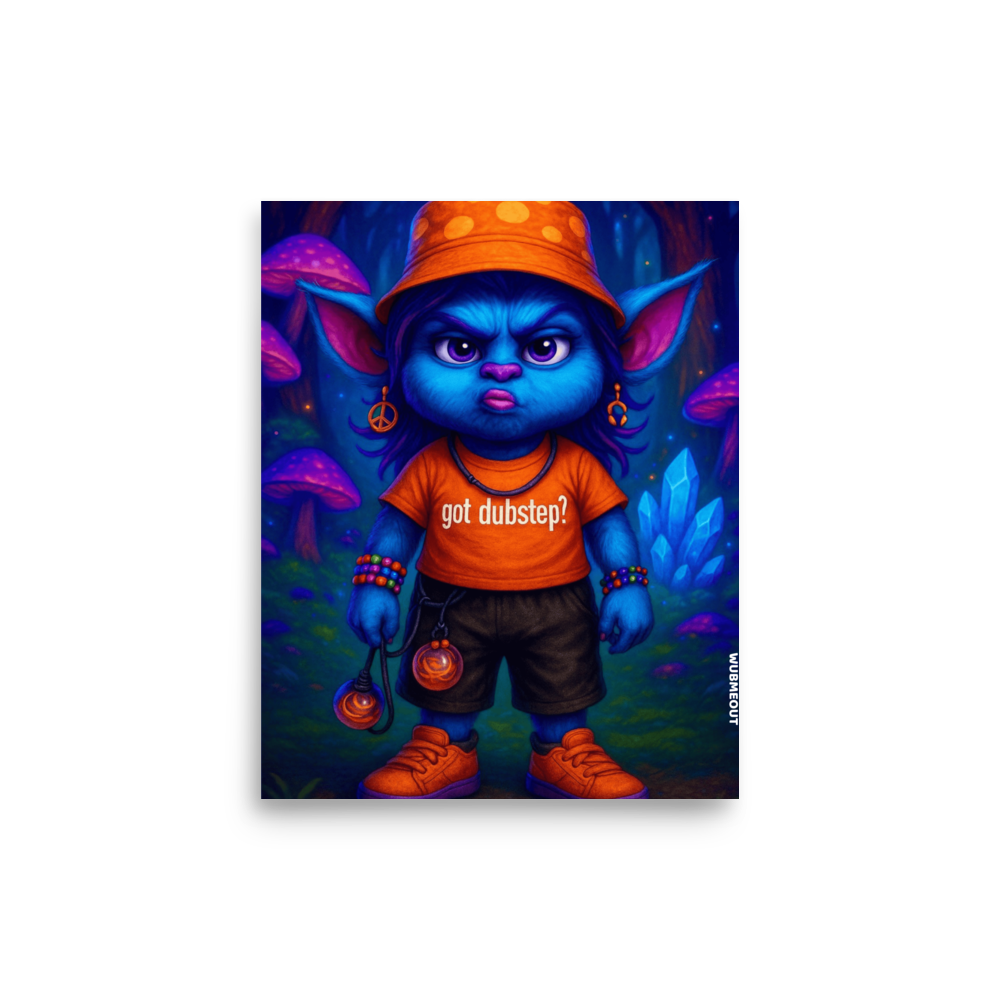 WubMeOut Wublin Poi Poster 8X10