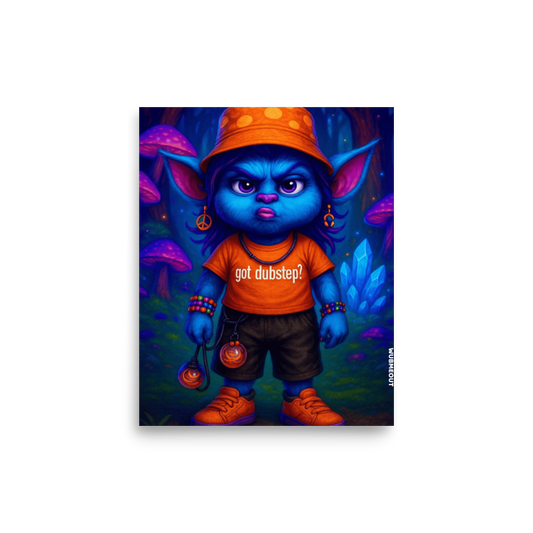 WubMeOut Wublin Poi Poster 8X10