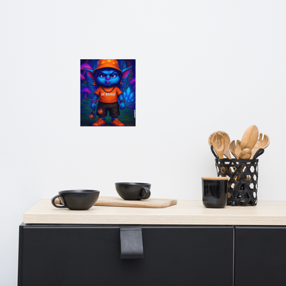 WubMeOut Wublin Poi Poster 8X10