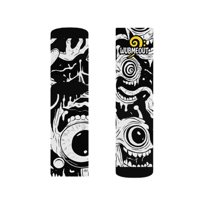 Cyclops Split Subtronics Inspired Crew Socks