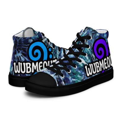 WUBMEOUT Signature Tye-Dye Women’s High-Tops – Whiteout Edition
