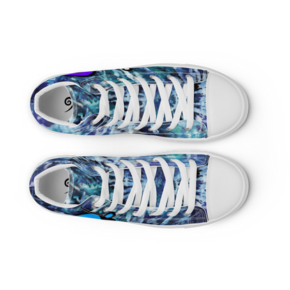 WUBMEOUT Signature Tye-Dye Women’s High-Tops – Whiteout Edition