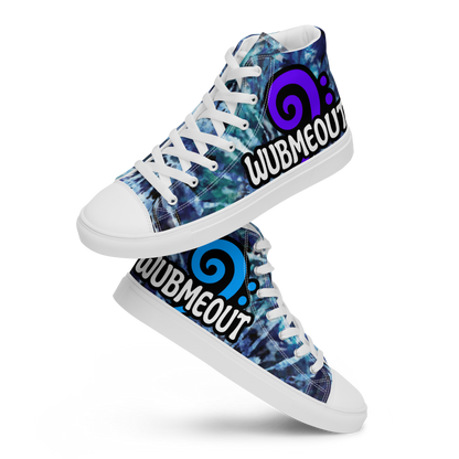WUBMEOUT Signature Tye-Dye Women’s High-Tops – Whiteout Edition